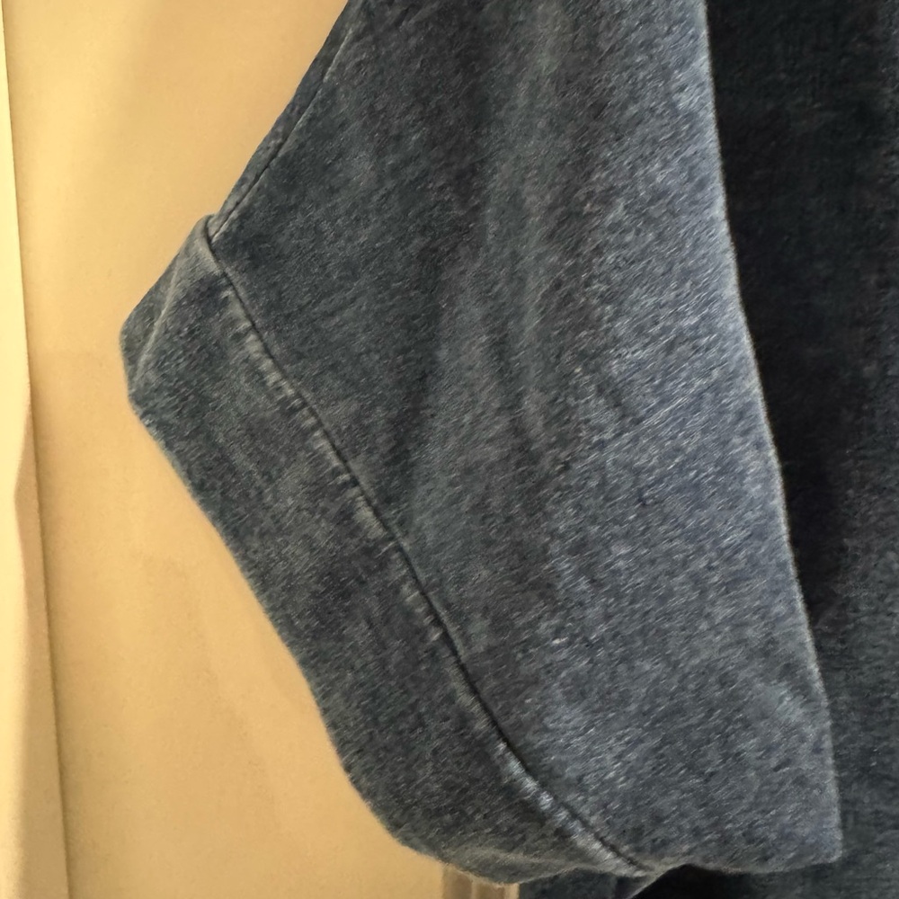 Ultimate Collection Blue Denim Short Sleeve Top - Picture 4 of 7